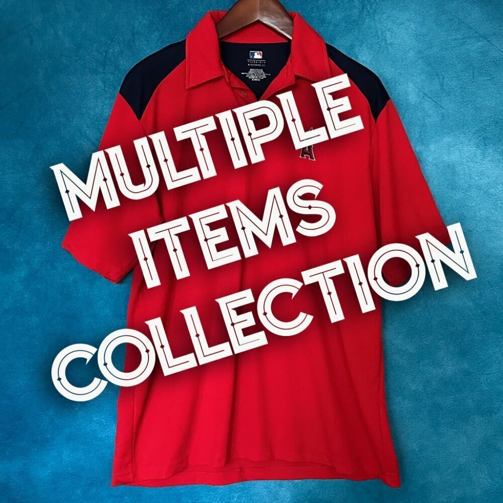 Collection of Anaheim Angels Athletic Wear (XL)